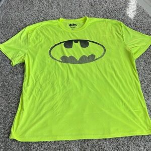 Batman Neon Yellow Short Sleeve Tee